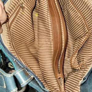 Leather conceal and carry purse